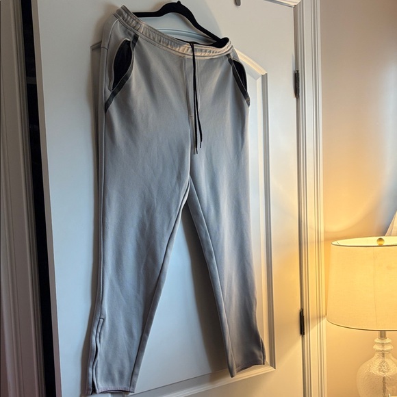 Msx By Michael Strahan Other - Men's Lightweight Gray Joggers with Black Accents and zippered pockets
